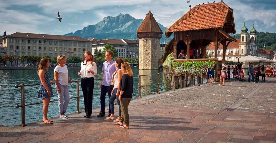Lucerne: Guided Walking Tour with an Official Guide - Old town streets, churches, balconies, and the small details that make it feel real