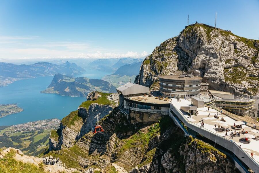 Lucerne: Mt. Pilatus Cable Car, Cogwheel Train & Lake Cruise - Mt. Pilatus from Lucerne, the easiest “big mountain” win