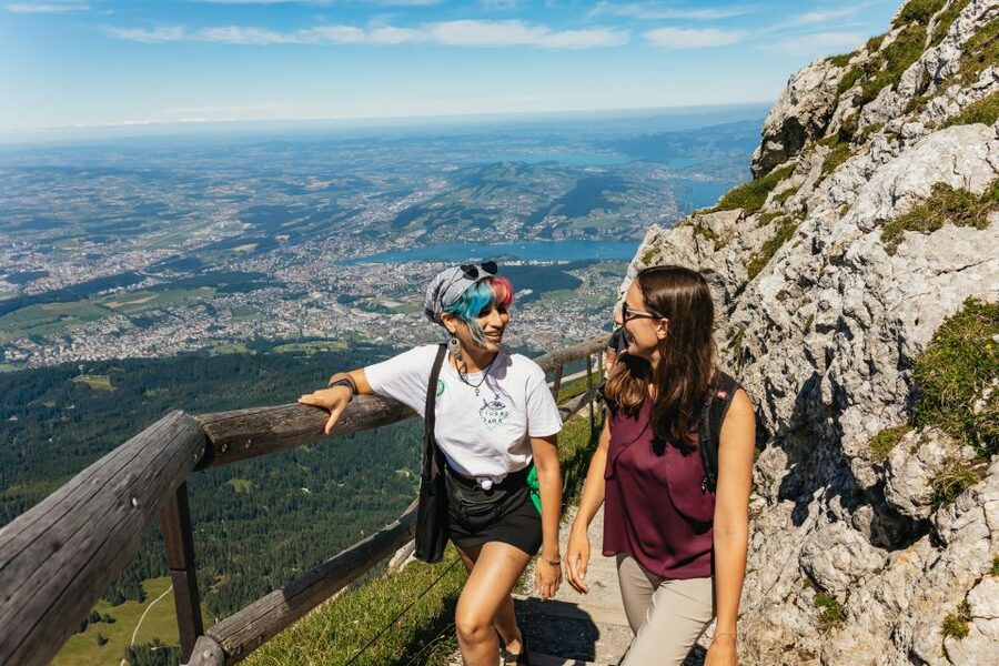 Lucerne: Mt. Pilatus Cable Car, Cogwheel Train & Lake Cruise - Pilatus Kulm: terrace time, summit choices, and lunch on top