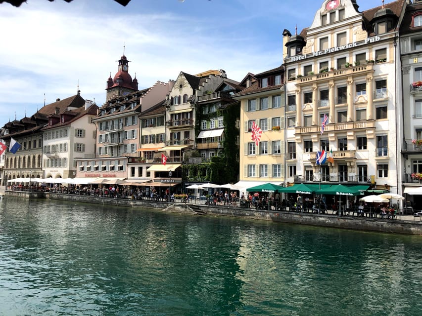 Lucerne: Private Walking Tour and Chocolate Tasting - Lake Lucerne Views: The Panoramic Walk Moment