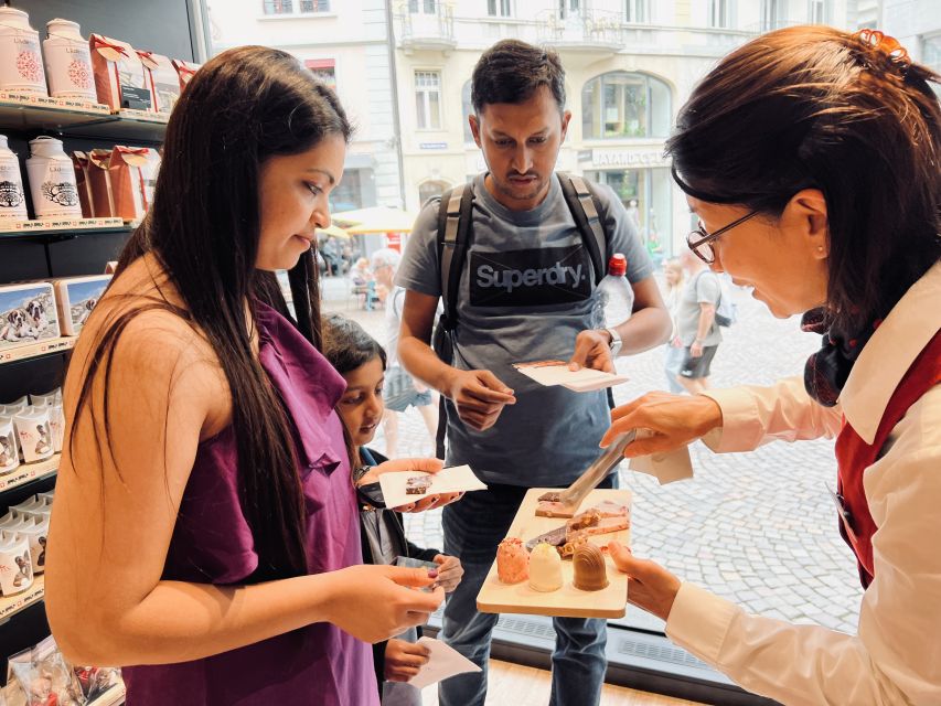 Lucerne: Swiss Zvieri Traditional Tasting Experience - Old Town tastings: coffee, cheese, schnapps, and Swiss comfort food