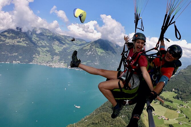 Luzern / Lucerne Professional Paragliding Tandem Flights - What you really get in 2 hours 30 minutes