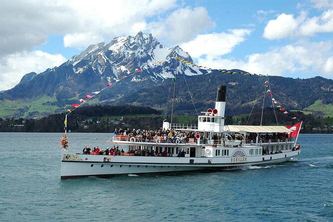 Mount Pilatus Summit from Lucerne With Lake Cruise - Down by the world’s steepest cogwheel train to Alpnachstad