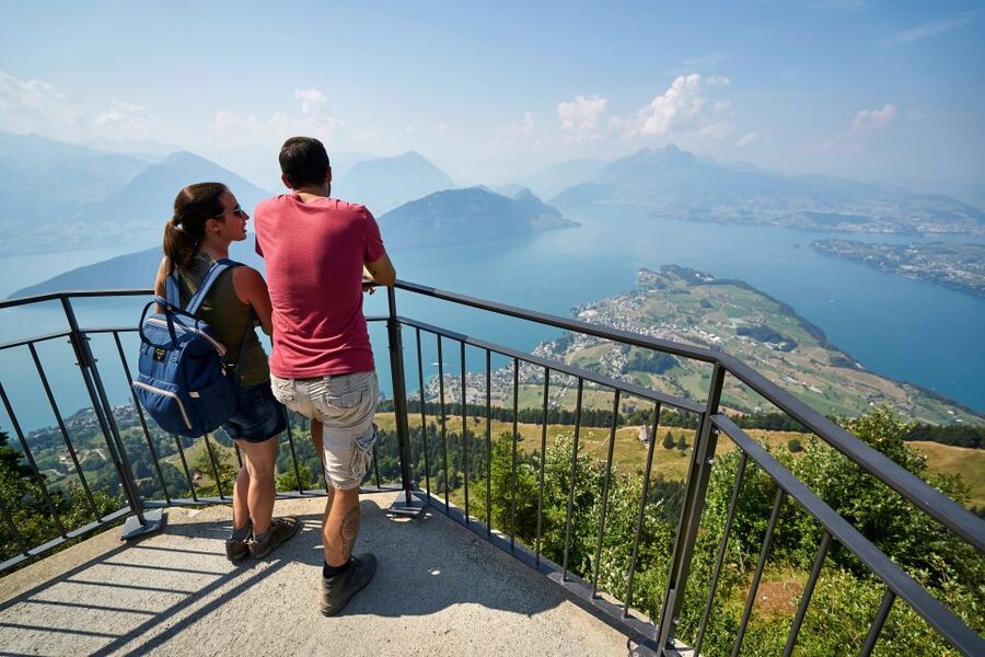 Mount Rigi: Day Pass - Weggis and the cable car to Rigi Kaltbad