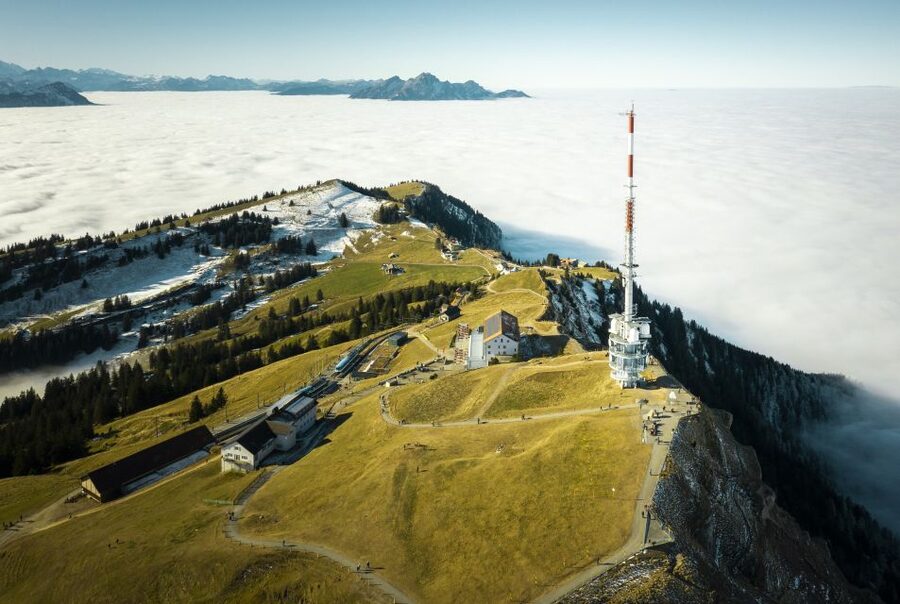 Mount Rigi: Day Pass - The 4 included rides: how you actually move around Rigi