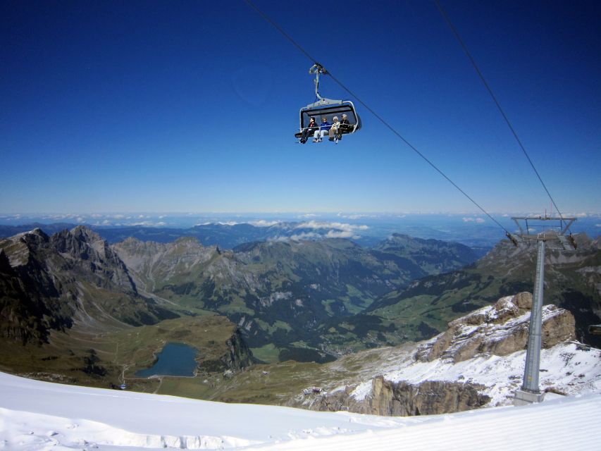 Mount Titlis: Admission Ticket - Titlis Cliff Walk and the high suspension bridge above the summit