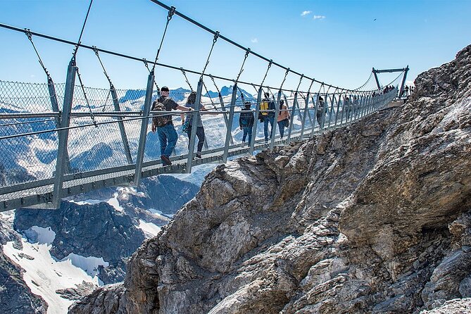 Mt. Titlis Glacier & Lucerne Old Town Tour | From Lucerne - Up to Mt. Titlis: Glacier Cave, Cliff Walk, and the Ice Flyer add-on