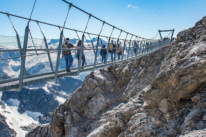 Mt. Titlis Glacier & Lucerne Old Town Tour | From Zurich - Up to Mt. Titlis, Glacier Cave and the Cliff Walk Views