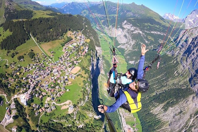 Mürren Lauterbrunnen: Paragliding Panorama Tandem Flights - The Panorama Route, Stop by Stop: Mürren, Waterfalls, Gimmelwald, and Lauterbrunnen
