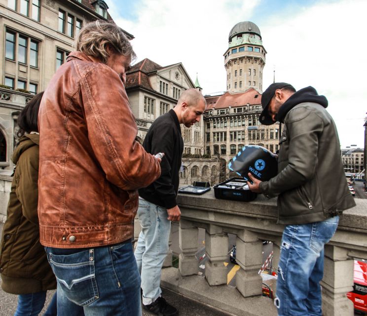Outdoor Escape Game with Augmented Reality trough Zurich - Meeting at Predigerplatz: where the game begins