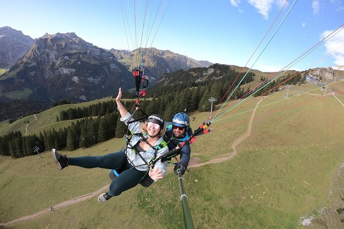Paragliding Tandemflight Lucerne - Engelberg - A Beginner Briefing, Then Your Tandem Flight Over the Alps