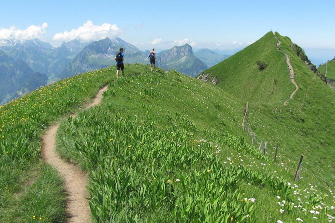 Peak to Peak Private Hiking Tour from Lucerne - The Funicular Climb to Stoosat, a Car-Free Mountain Village