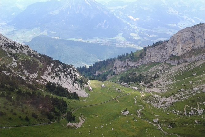 Pilatus Panorama: Exclusive Private Golden Round Trip from Zürich - Mount Pilatus summit time: terraces, galleries, and the Dragon Gallery