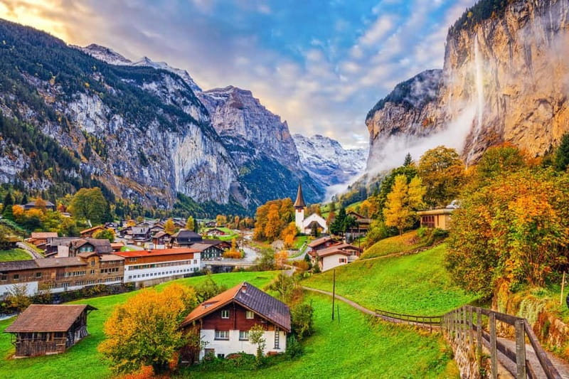 Private all day driver: Interlaken>Lauterbrunnen,Grindelwald - The route at a glance, Interlaken to Lauterbrunnen to Grindelwald and back