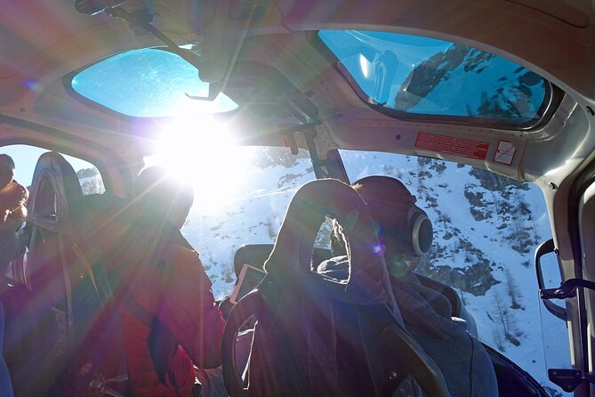 Private helicopter flight to Stockhorn mountain, with view to the Swiss Alps - Niesen’s pyramid shape and why it reads better from above