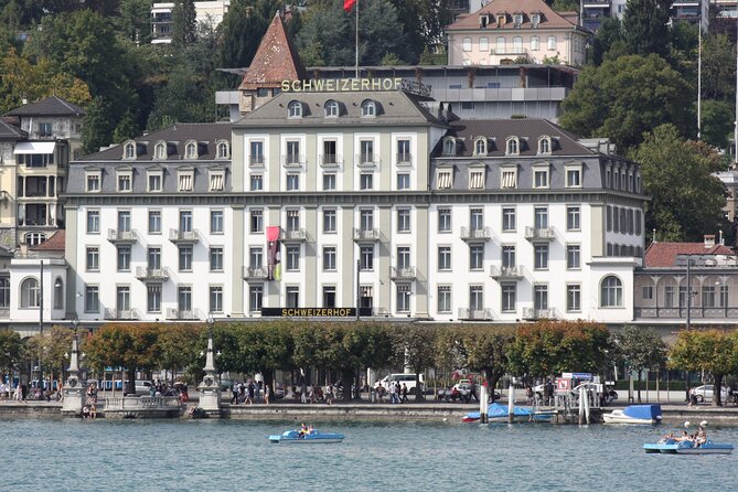 Private Lucern Trip from Zurich 4-hours - Chapel Bridge and the Water Tower: the Lucerne postcard you can actually walk up to