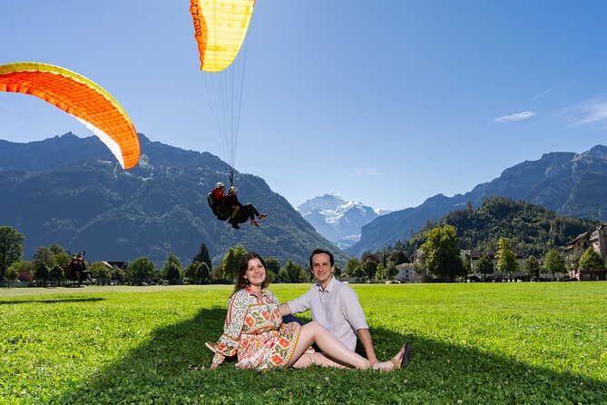 Private Photoshoot in Interlaken and Lake Thun - The Real Secret Weapon: Studio Flash Lighting Outdoors