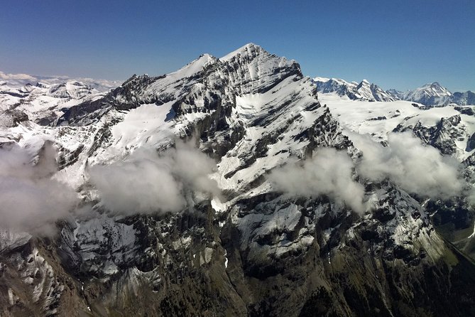 Private Swiss Alps helicopter tour over snow covered mountain peaks and glaciers - Stop 1: Jungfraujoch and the Aletsch Glacier From the Air