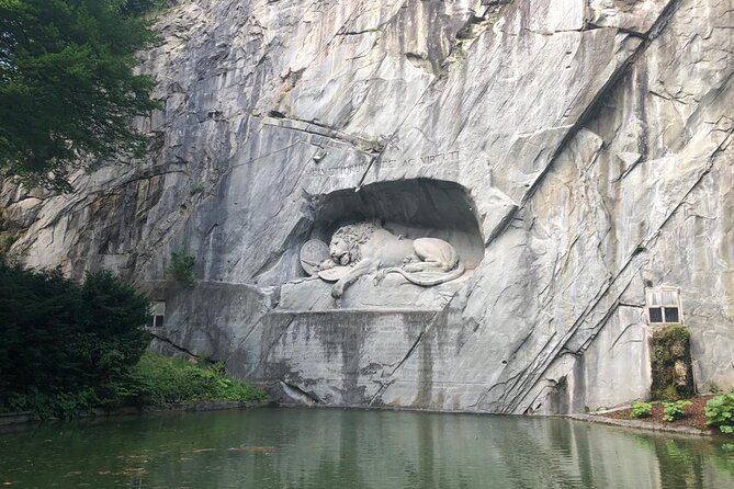 Revealing Lucerne: Self-Guided Audio City Tour - Lion Monument and the Water Tower: the classic views, with context