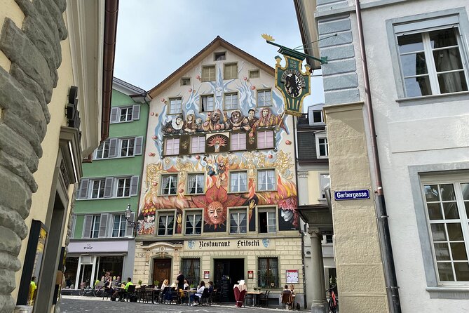 Revealing Lucerne: Self-Guided Audio City Tour - Fritschi Fountain and Fritschi House: playful stories in a serious city