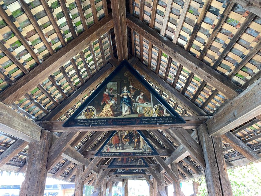 Revealing Lucerne: Self-Guided Reading City Tour - Weinmarkt, Hirschenplatz, Fritschi Fountain, and Fritschi House