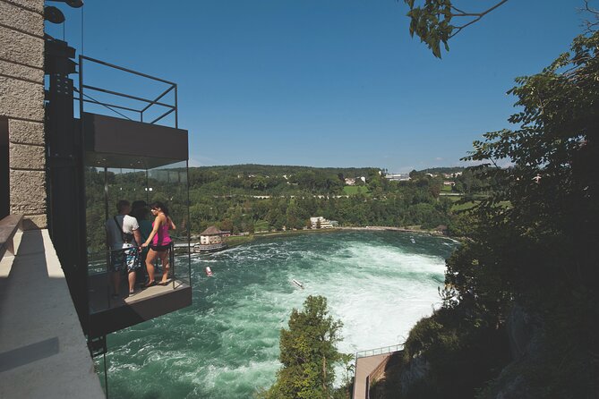 Rhine Falls Coach Tour incl. entry tickets from Zurich - Rhine Falls free time: lift views, Belvedere path, and that spindrift feeling