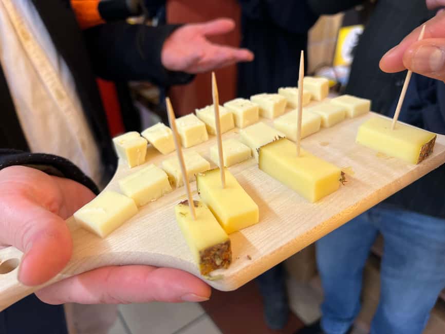 Secret Food Tours in Zurich - Fondue bites dipped in Kirsch, then Swiss whiskey and gin