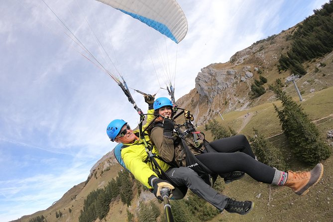 Tandem Flight Zurich-Engelberg - Meeting CAP Paragliding in Lucerne, and Getting to the Launch Site