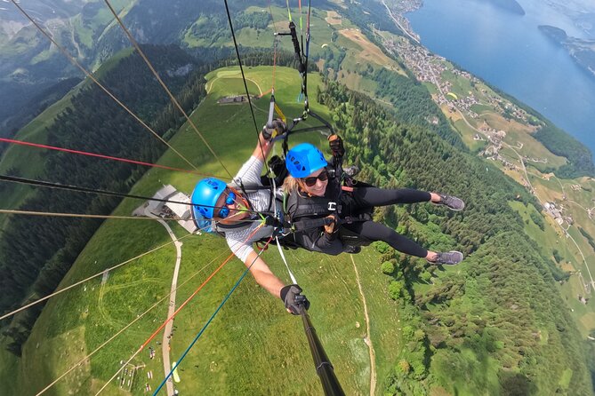 Tandem Paragliding Flight in the Lucerne Region - Equipment, Safety, and the Calm-Your-Nerves Briefing