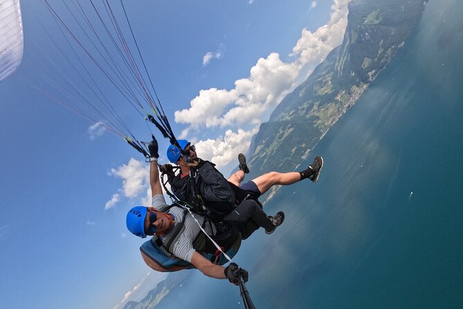 Tandem Paragliding Flight in the Lucerne Region - Getting From Lucerne Train Area to the Takeoff Spot