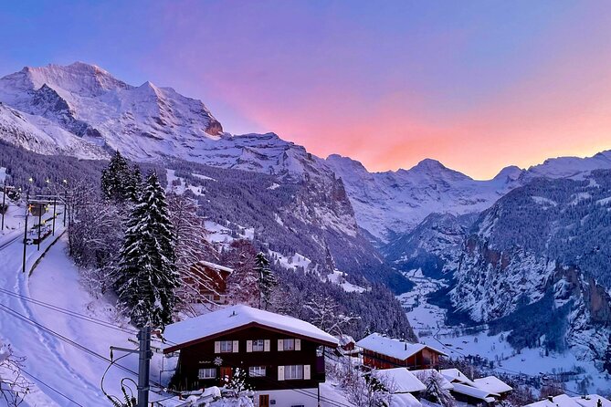 The best Sunset hike with Cheese Fondue - Why a sunset hike in car-free Wengen beats a quick restaurant meal