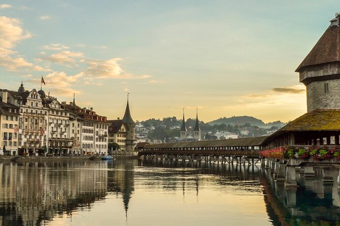 The Lives and Legends of Lucerne: A Self-Guided Audio Tour - Crossing Chapel Bridge at your own speed