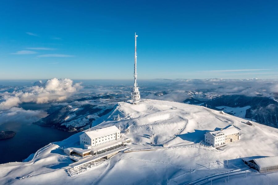 Vitznau: Train Tickets and Rigi Mineral Baths Day Ticket - Summit time at Rigi Kulm: panoramas plus walking at your pace