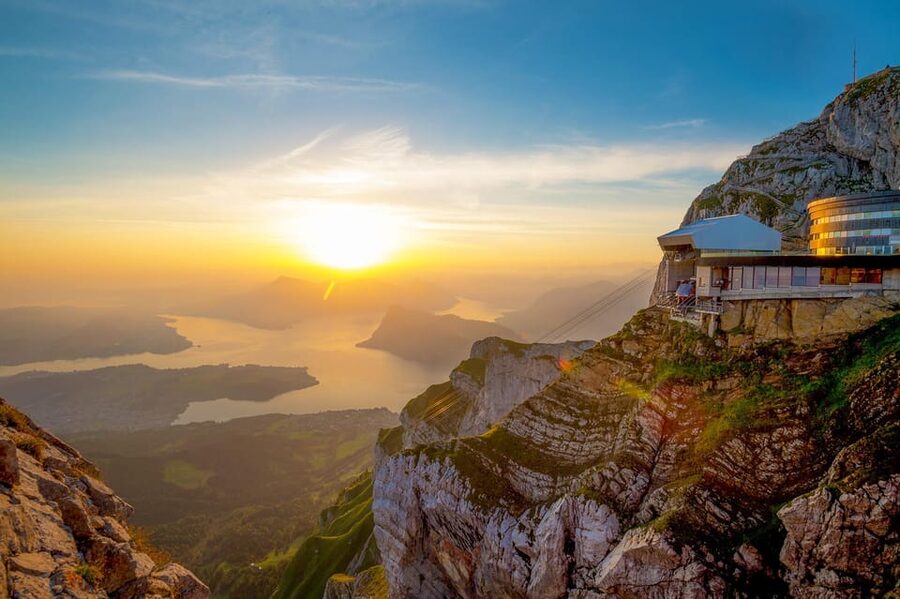 Zurich: Adventure to Lucerne & Pilatus Gold or Silver tour - Kriens Gondola Plus the Dragon Ride, the Alps as an Aerial Roller Coaster