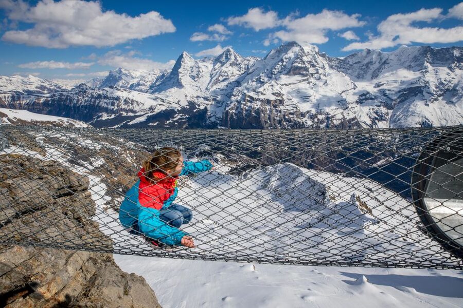 Zurich: Day trip to Schilthorn, Thrill Walk, and Bond World - Skyline View and Thrill Walk: where the Alps feel close to your feet