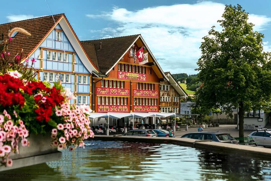Zurich Open-top Tour and Chocolate and Cheese Countryside - Appenzell Free Time: Cobblestones, Frescoes, and Landsgemeindeplatz Photos