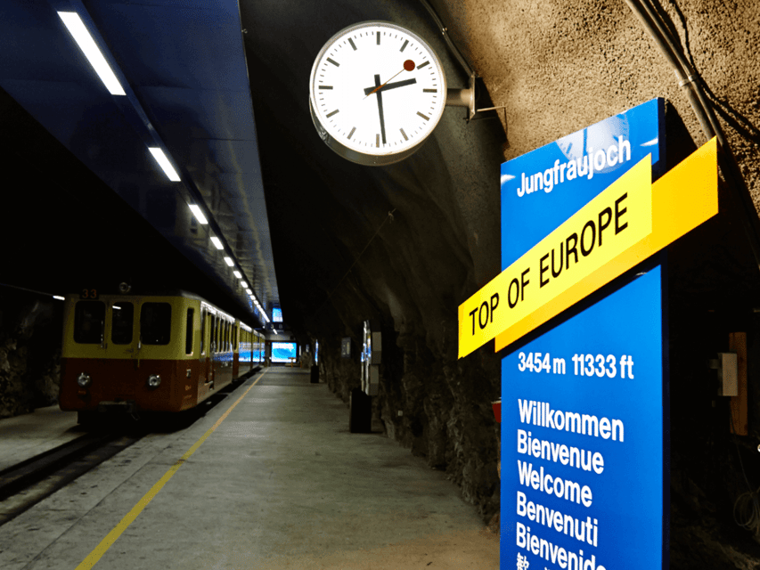 Zurich: Private Day Trip to Jungfrau and Lauterbrunnen - Jungfraujoch Sphinx Observatory guided time: 360-degree views with a plan